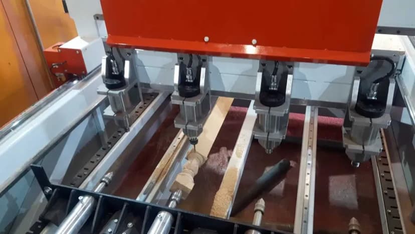 CNCMAN MULTIAXIS 4D ProLine (4 шпинделя, 4 поворотних групи)